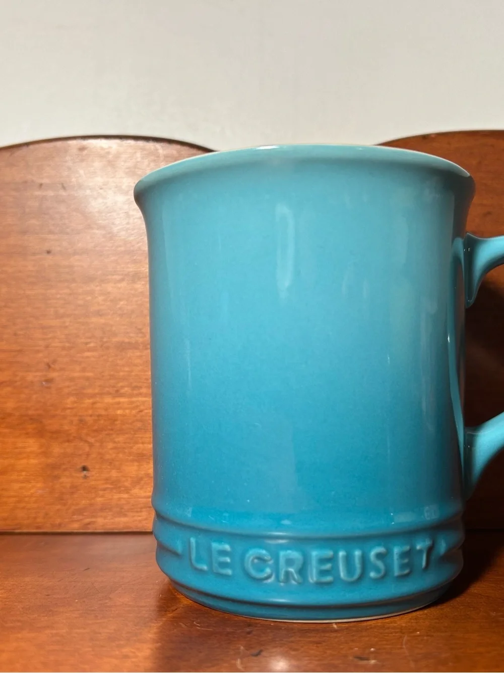 Le Creuset Turquoise Blue Stoneware Mug